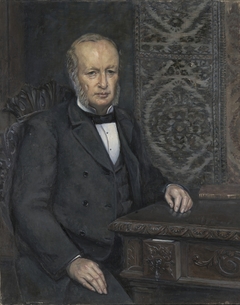 Portrait of Hartvig Marcus Lassen by Lorentz Adelsten Nicolaysen