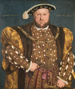 Portrait of Henry VIII of England by Workshop of Hans Holbein the Younger