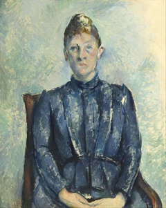 Portrait of Madame Cézanne by Paul Cézanne