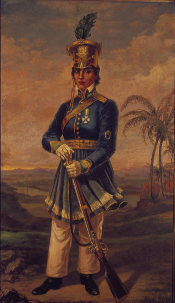 Portrait of Maria Quitéria de Jesus Medeiros
