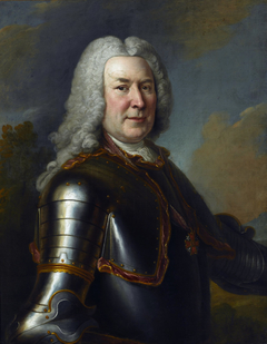 Portrait of Michał Fryderyk Czartoryski. by Louis de Silvestre