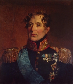 Portrait of Mikhail A. Miloradovich (1771-1825) by George Dawe