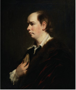 Portrait of Oliver Goldsmith (1728-1774), Playwright and Author