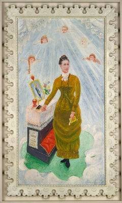 Portrait of Our Nurse, Margaret Burgess by Florine Stettheimer