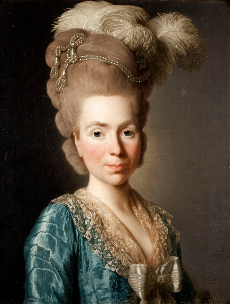Portrait of Princess Natalia Petrovna Golitsyn, born Tjernysjev