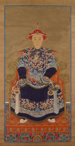 Portrait of Qianlong Emperor As a Young Man