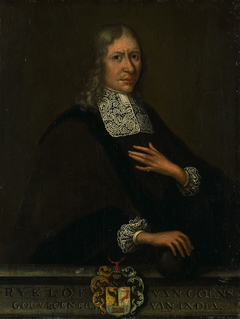 Portrait of Rycklof van Goens (1619-82), Gouverneur-generaal (1678-81) by Martin Palin