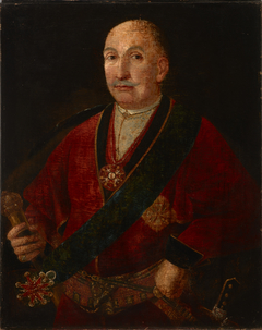 Portrait of Stanislaw Kostka Dembinski, Castellan of Wojnice (1708-1781) by Anonymous