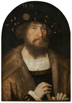 Portrait of the Danish King Christian II by Michel Sittow