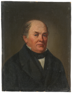 Portrait of the Glass Merchant, Johann Spiegelhalder by Daniel Cornelius Gesell