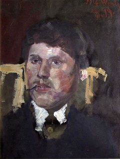 Portrait of the Painter Thorvald Torgersen by Gustav Wentzel