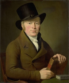Portrait of the Poet Barend Klijn Barendsz by Adriaan de Lelie