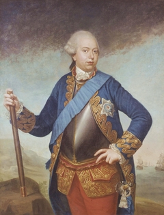 Portrait of Willem V van Oranje-Nassau (1748-1806) by Benjamin Samuel Bolomey