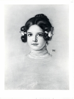 Porträt der Tochter des Künstlers