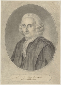 Portret van Anthony Cornelis Malnoë by Abraham Delfos