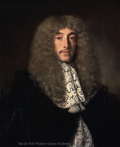Portret van Carel Quina (1622-1689) by Jacob Ferdinand Voet