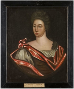 Portret van Catharina Victoria van Sternsee by anonymous painter