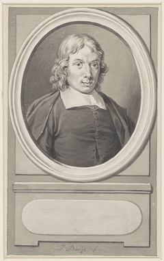 Portret van Jan van der Heyden by Jacobus Buys