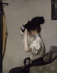 Preparing for the Matinee by Edmund C. Tarbell