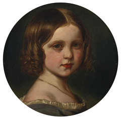 Princess Louise (1848-1939) later Duchess of Argyll when a child by After Franz Xaver Winterhalter