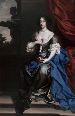 Queen Mary (of Modena) as Duchess of York (1658-1718) by Peter Lely