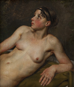 Reclining Female Nude by Christoffer Wilhelm Eckersberg