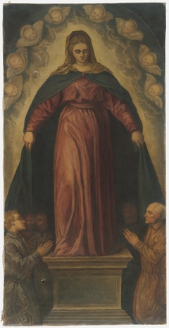 Reduced Study of Tintoret's "Madonna of the Faithful," in the Academy of Venice by Charles Herbert Moore