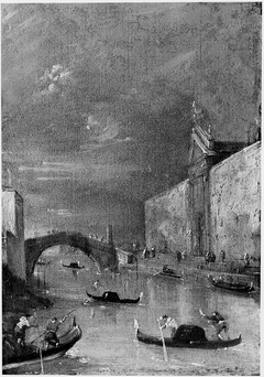 Rio dei Mendicanti, Venice by Francesco Guardi