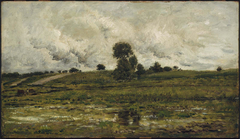 Rising Ground Near Villeneuve-St. Georges by Charles-François Daubigny