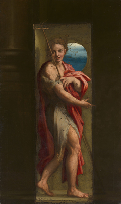 Saint John the Baptist by After Antonio Allegri Correggio
