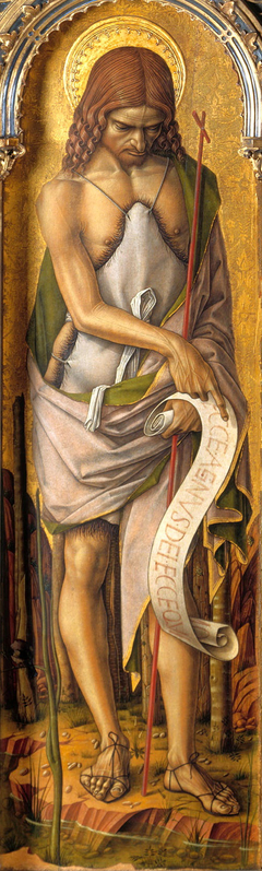 Saint John the Baptist by Carlo Crivelli
