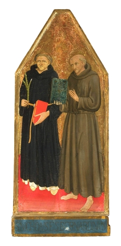 Saint Nicholas and Saint Bernard