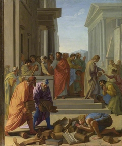 Saint Paul preaching at Ephesus