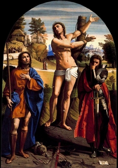 Saints Sebastian, Roch and Demetrius