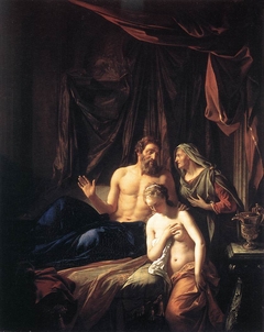 Sarah presenting Hagar to Abraham by Adriaen van der Werff