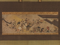 Scene from “Imperial Visit to Rokuhara,” from The Tale of the Heiji Rebellion (Heiji monogatari)