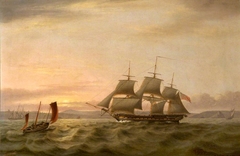 Seascape: off Plymouth by Anonymous
