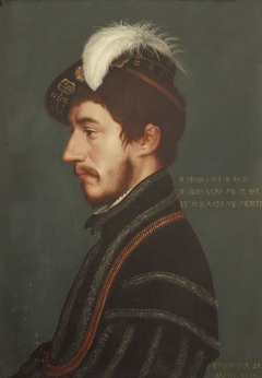 Sir Nicholas Poyntz (1510-1557) by after Hans Holbein the younger