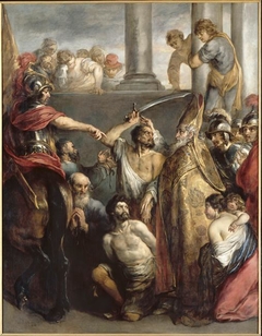 St Nicolas rescuing captives by Jan Cossiers