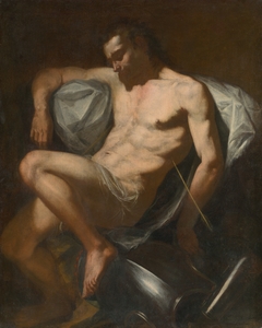St. Sebastian by Taliansky maliar Caravaggiovskej orientácie