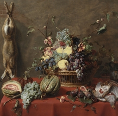 Still Life with Fruit and a Dead Hare