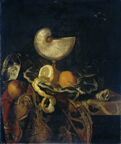 Still Life with Nautilus Cup by Frans Sant-Acker