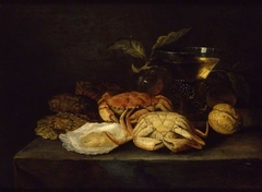 Still Life with Shell-fish by Theodoor Smits