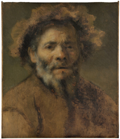 Study of an old man by Unknown Artist