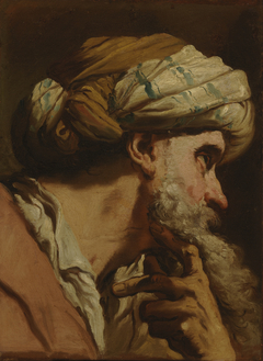 Study of an Oriental Head for 'The Marriage at Cana'
