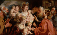 Suffer the Little Children to Come Unto Me by Jacob Jordaens