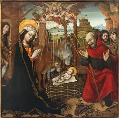 The adoration of the Child by Jacquelin de Montluçon