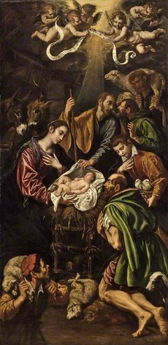 The Adoration of the Shepherds by Luis Tristan