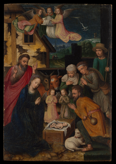 The Adoration of the Shepherds by Marcellus Coffermans