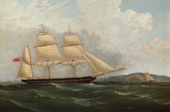 The barque Patricia by Philip John Ouless